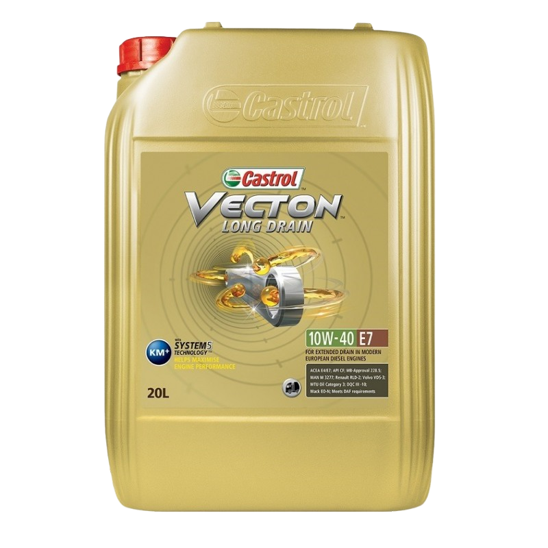 Моторное масло Castrol VECTON LONG DRAIN 10W-40 E7, 20л (CASTROL: 15B353)